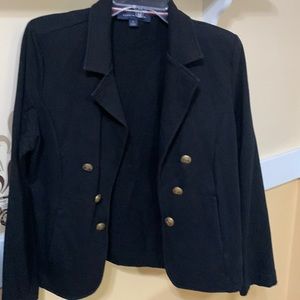 Tommy Hilfiger / Medium  navy blue military cute jacket